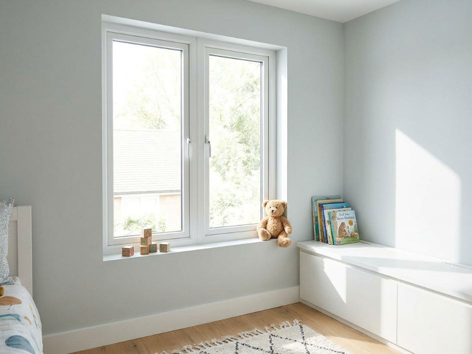 Fenster im Kinderzimmer