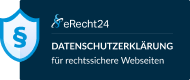 eRecht24 Siegel Impressum