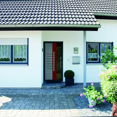 Große Haustür