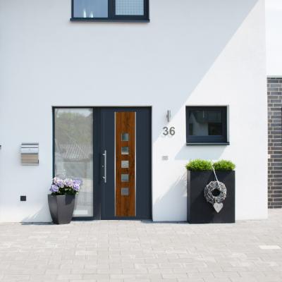 Moderne Haustür
